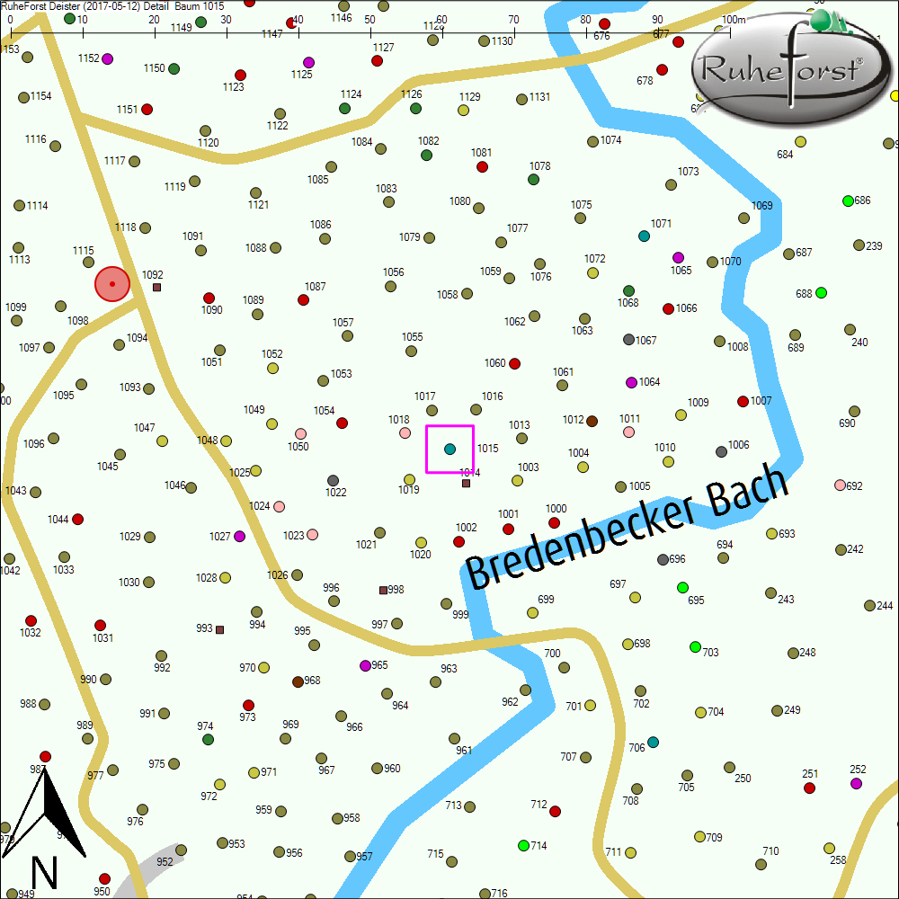 Detailkarte zu Baum 1015