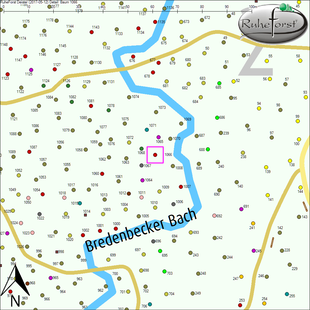 Detailkarte zu Baum 1066