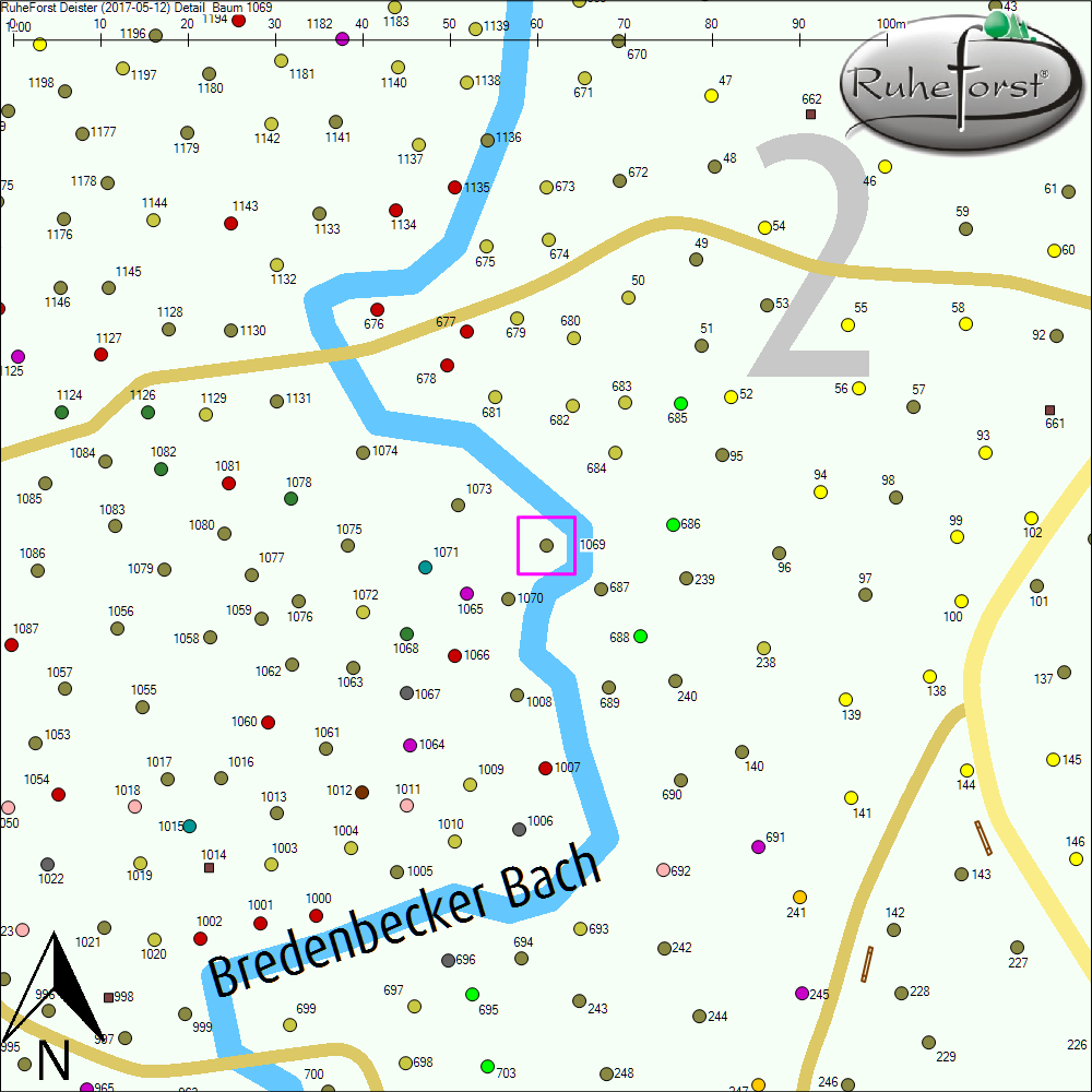 Detailkarte zu Baum 1069