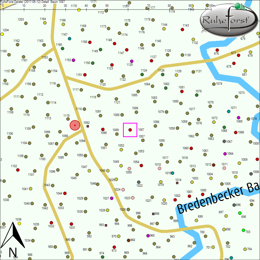 Detailkarte zu Baum 1087