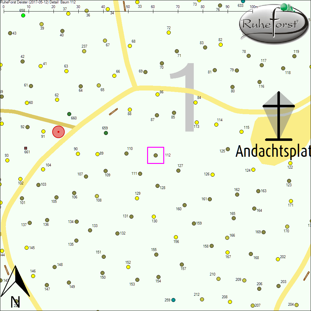 Detailkarte zu Baum 112