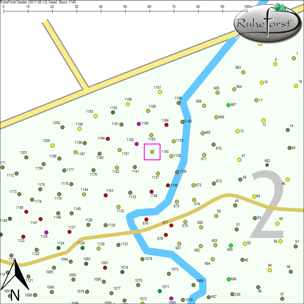 Detailkarte zu Baum 1140