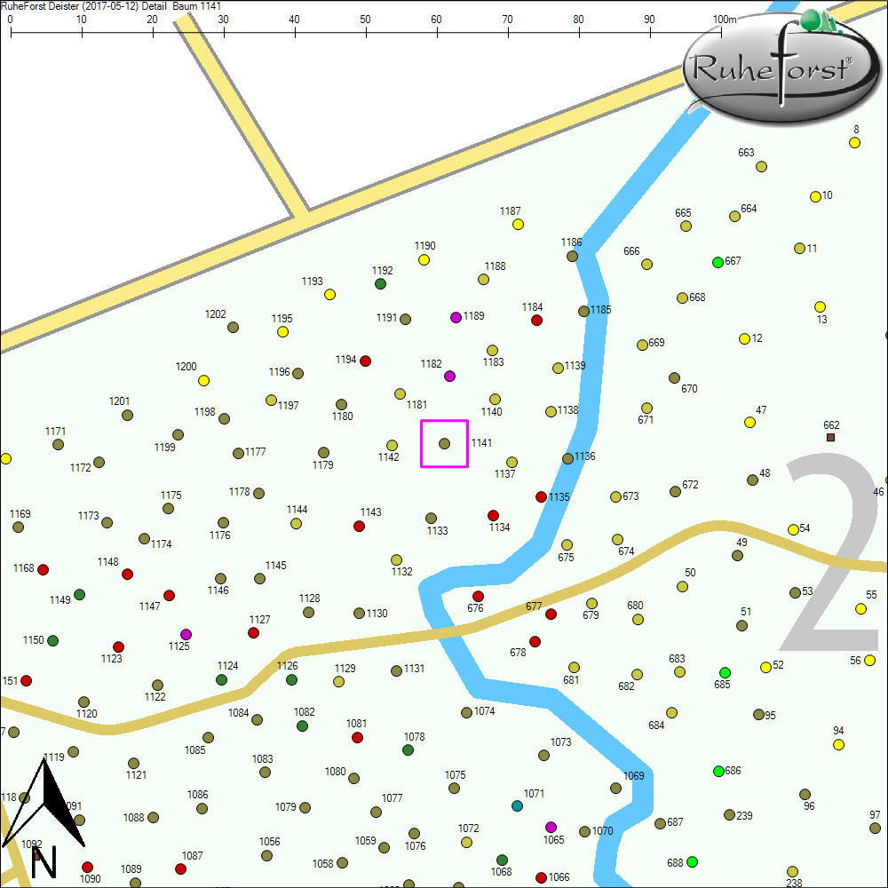 Detailkarte zu Baum 1141