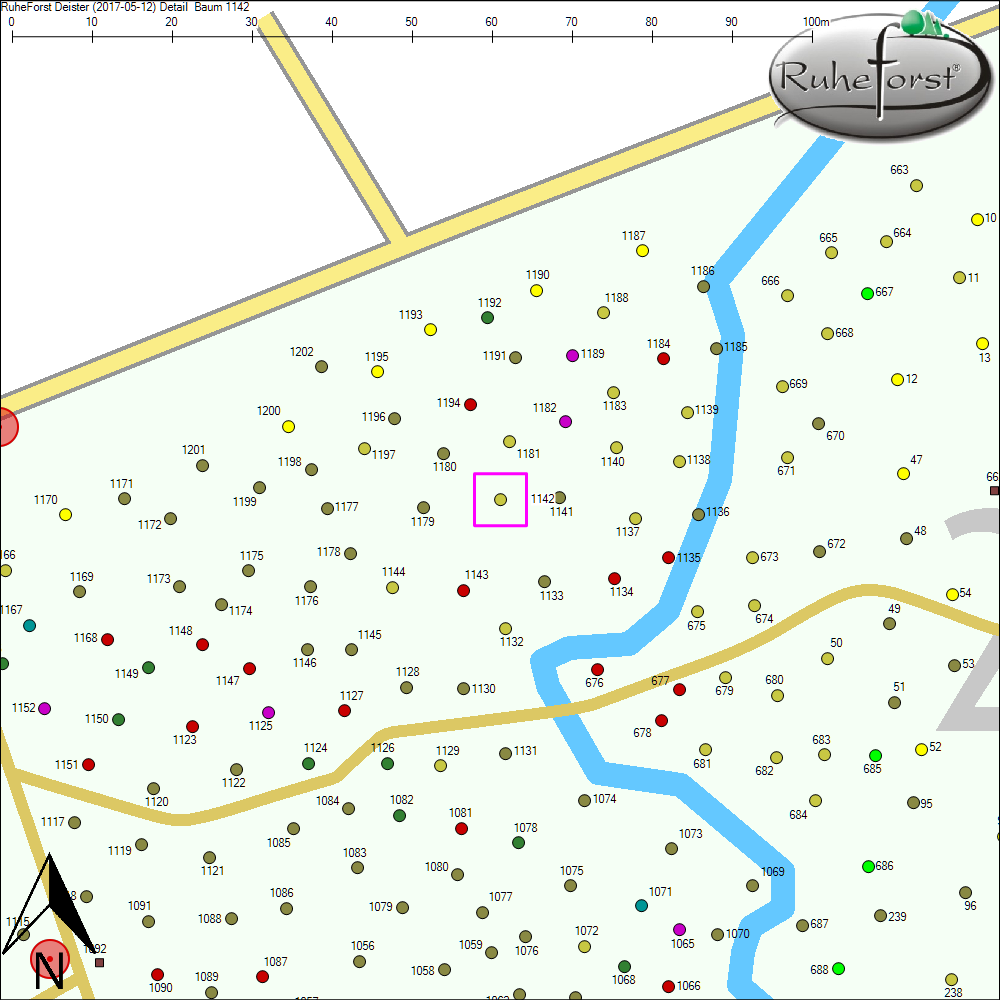 Detailkarte zu Baum 1142