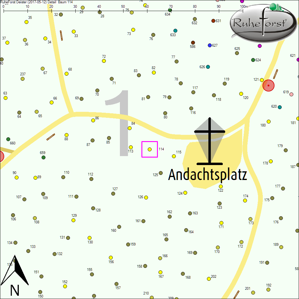 Detailkarte zu Baum 114