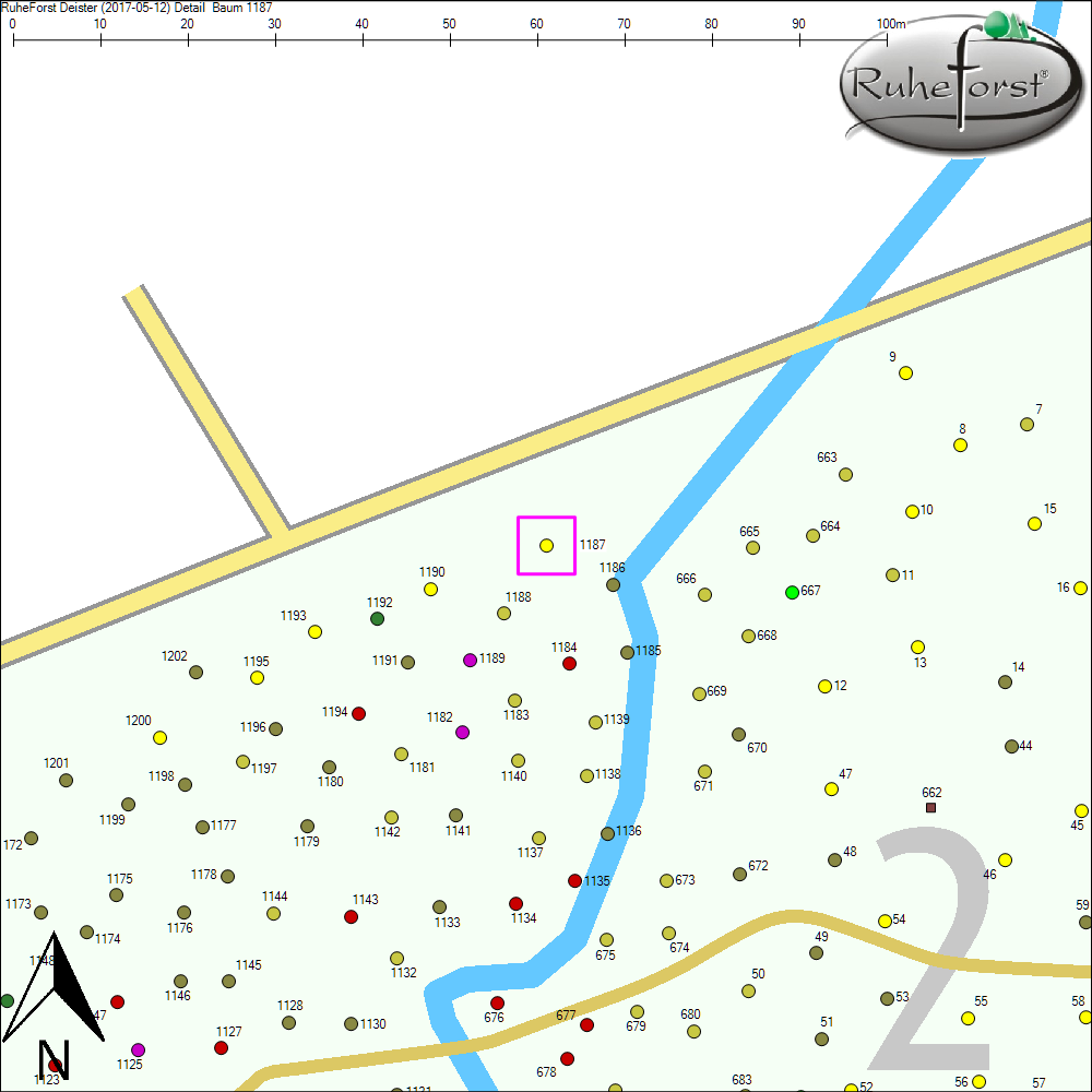 Detailkarte zu Baum 1187