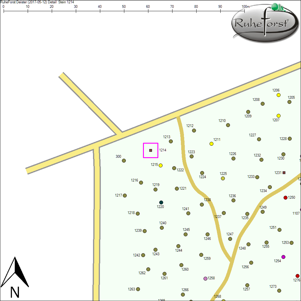 Detailkarte zu Stein 1214