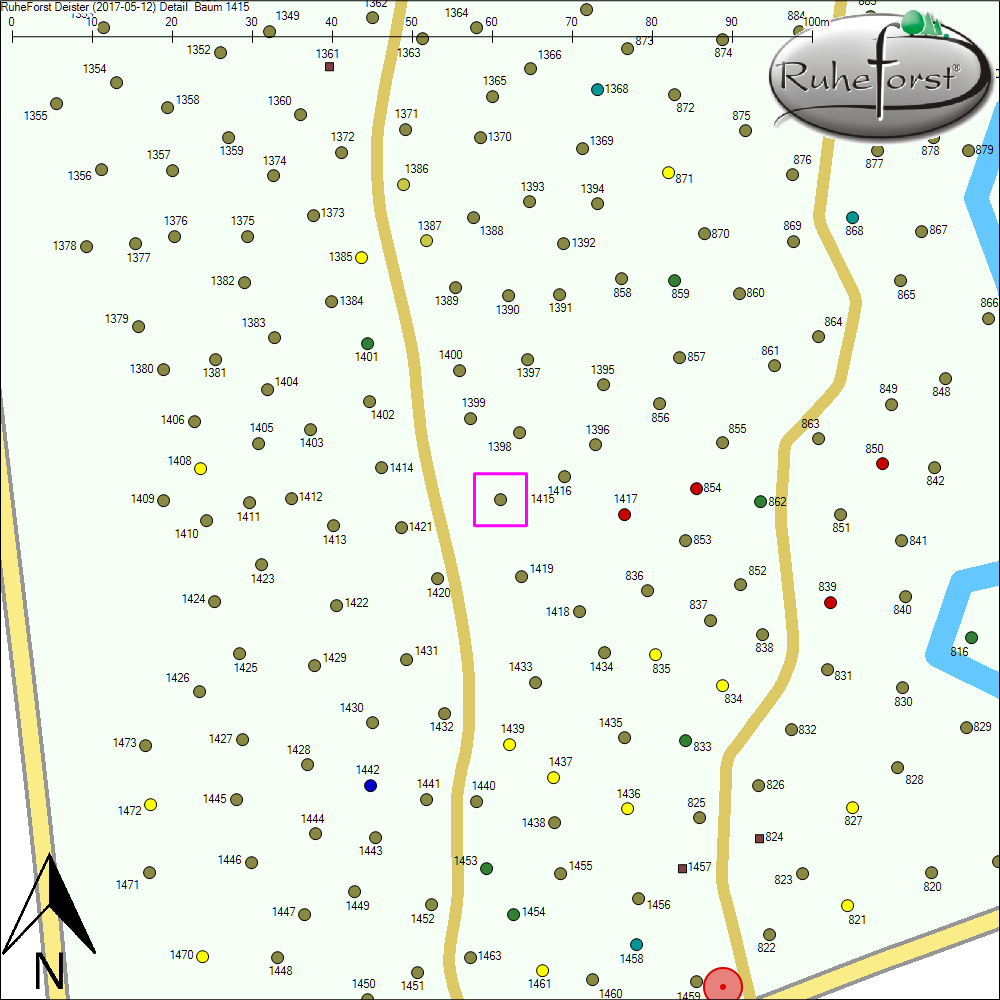 Detailkarte zu Baum 1415