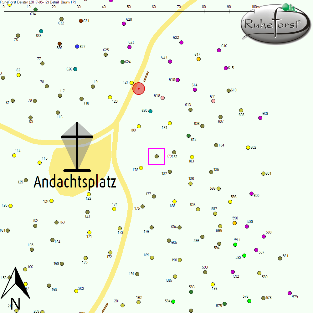 Detailkarte zu Baum 179