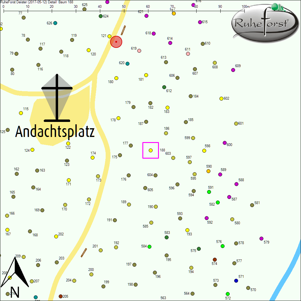 Detailkarte zu Baum 188