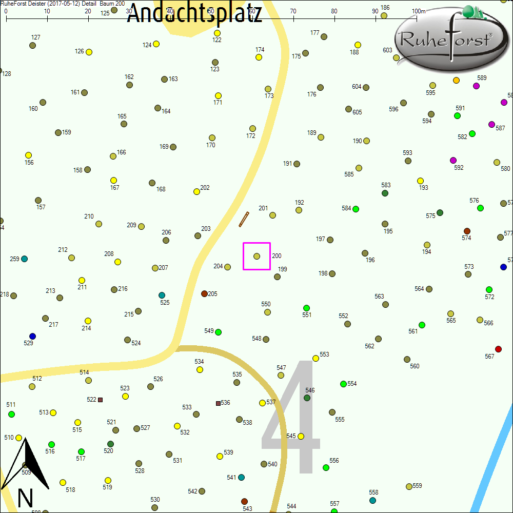 Detailkarte zu Baum 200
