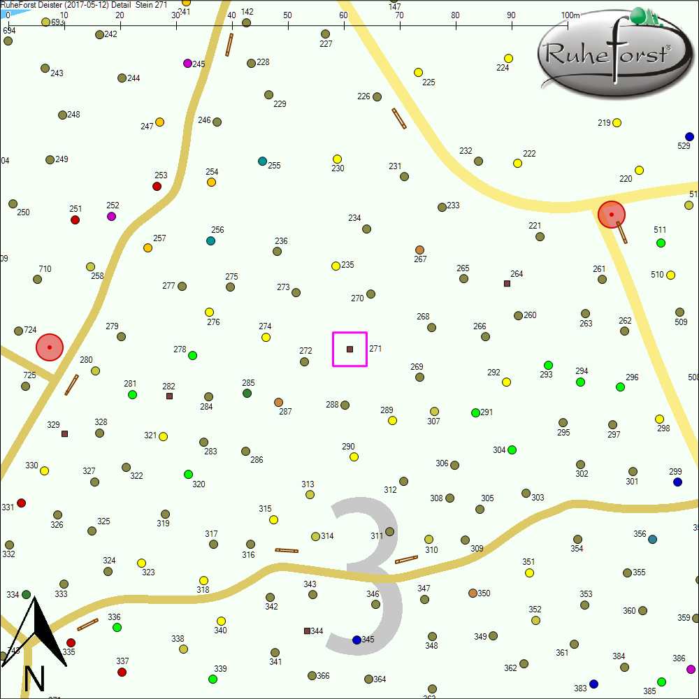 Detailkarte zu Stein 271