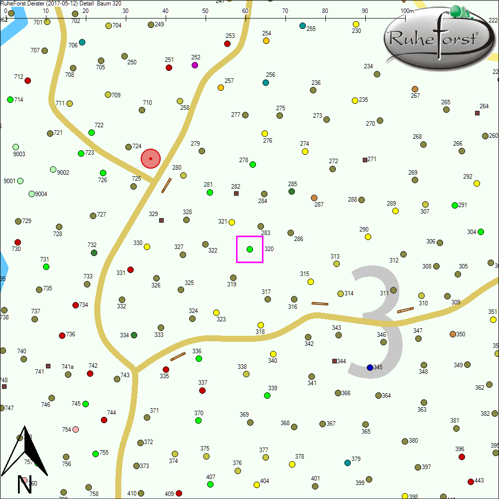 Detailkarte zu Baum 320