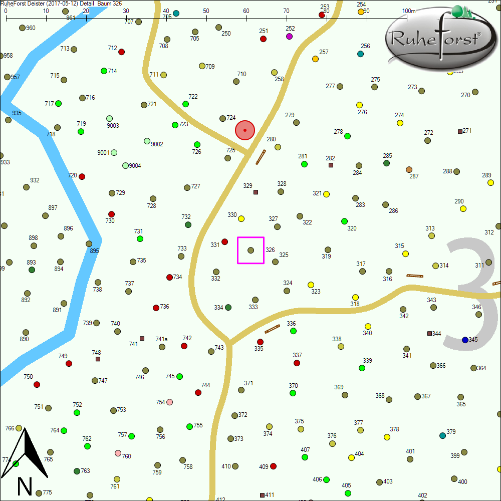 Detailkarte zu Baum 326