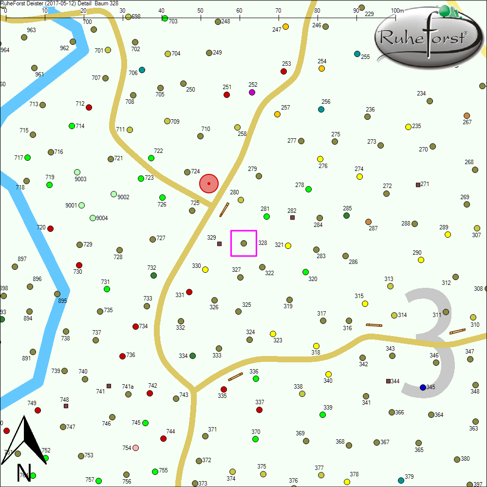 Detailkarte zu Baum 328