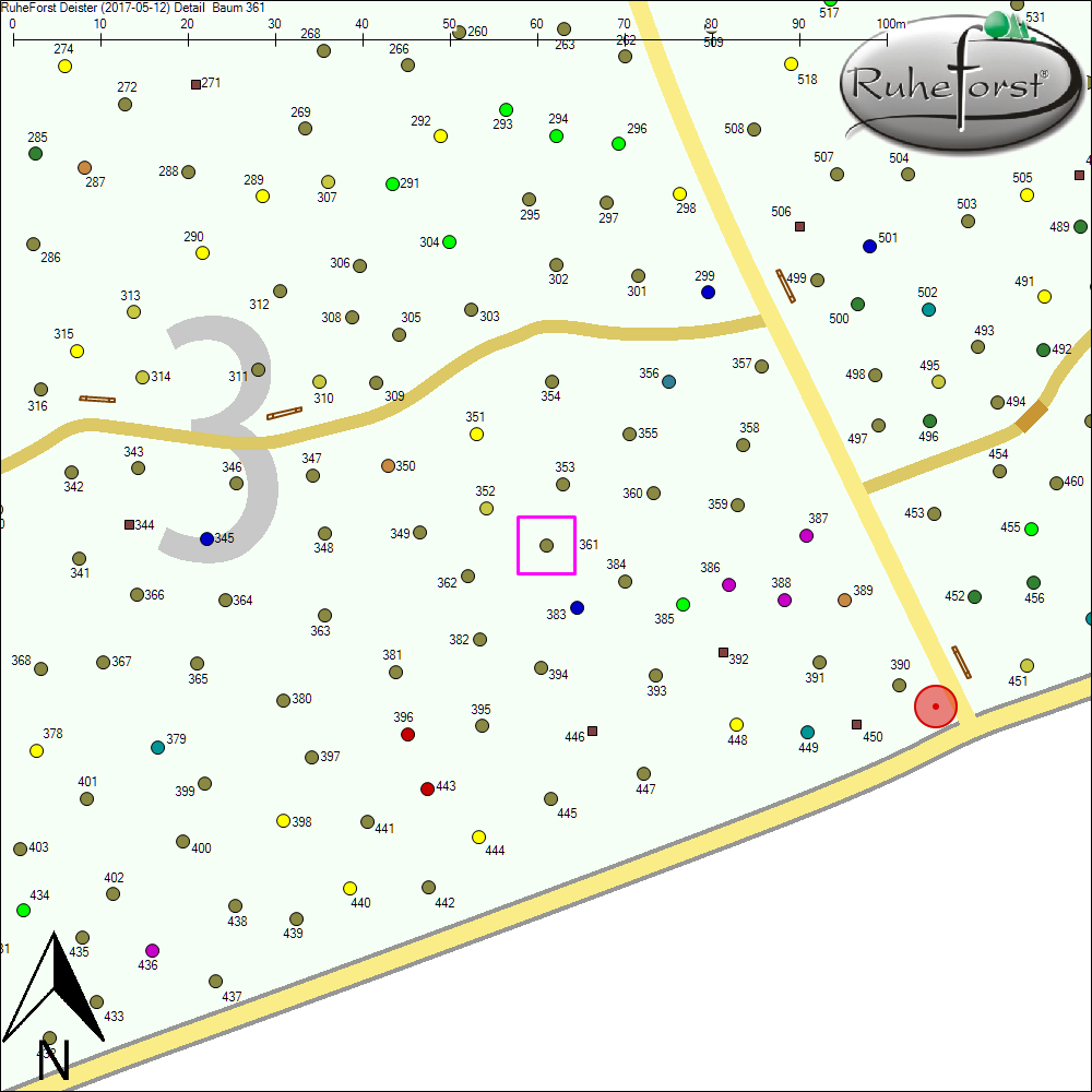 Detailkarte zu Baum 361