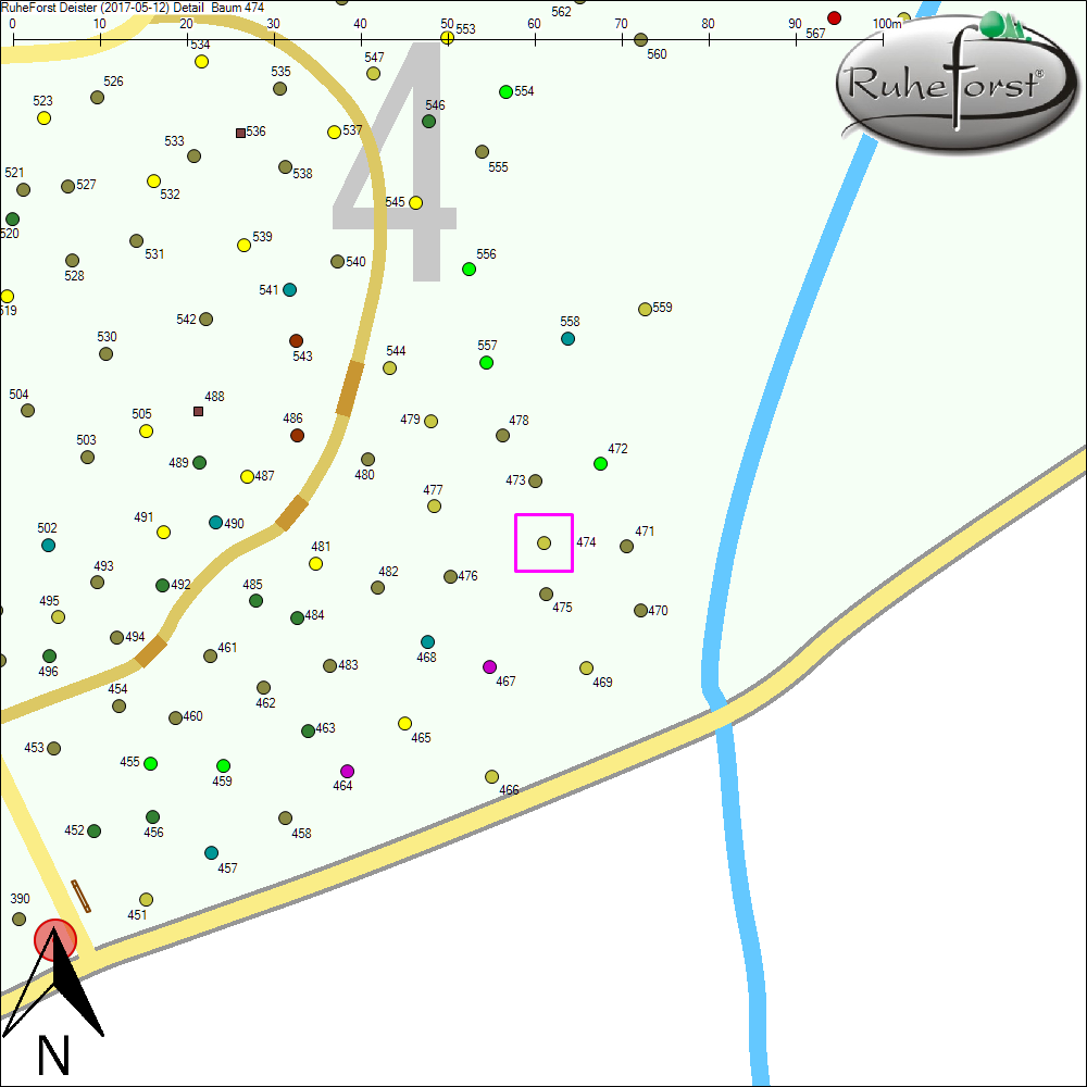 Detailkarte zu Baum 474