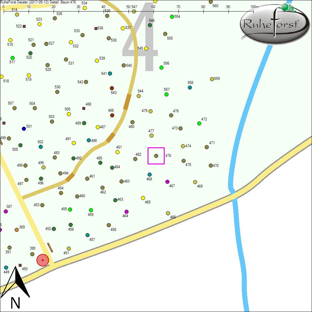Detailkarte zu Baum 476