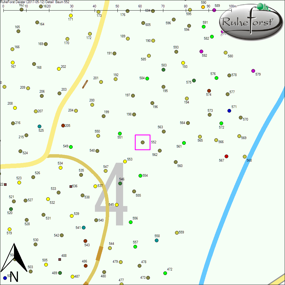 Detailkarte zu Baum 552