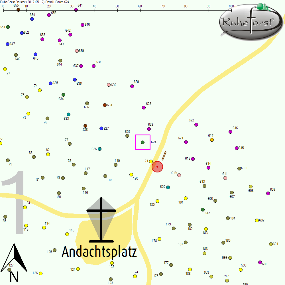 Detailkarte zu Baum 624