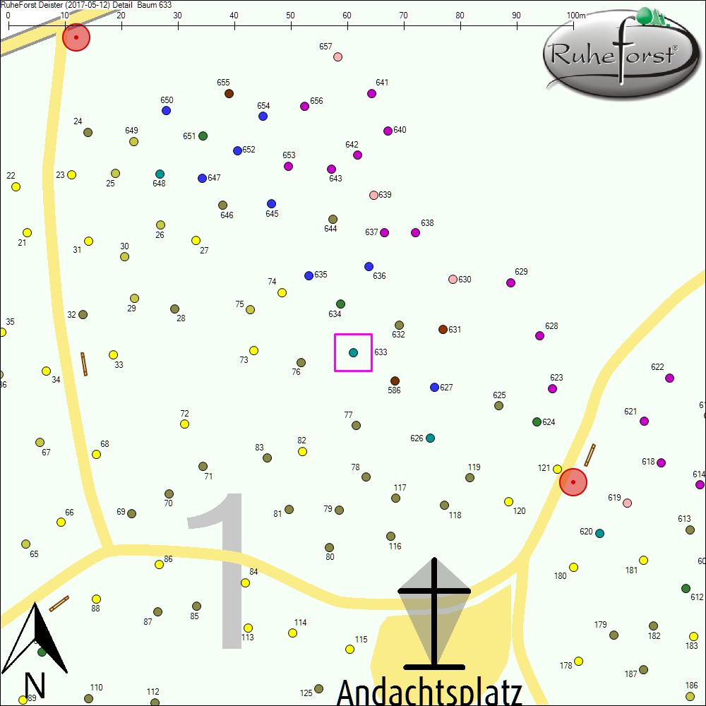 Detailkarte zu Baum 633