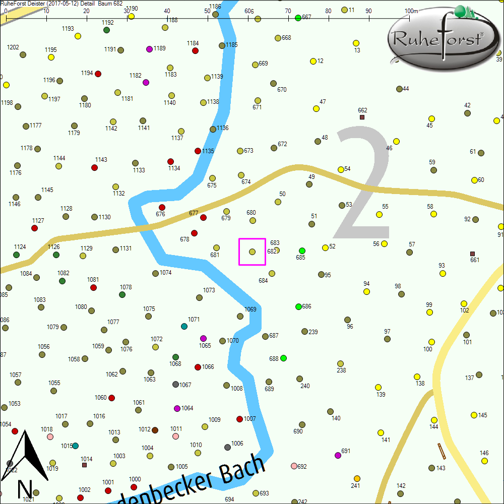 Detailkarte zu Baum 682