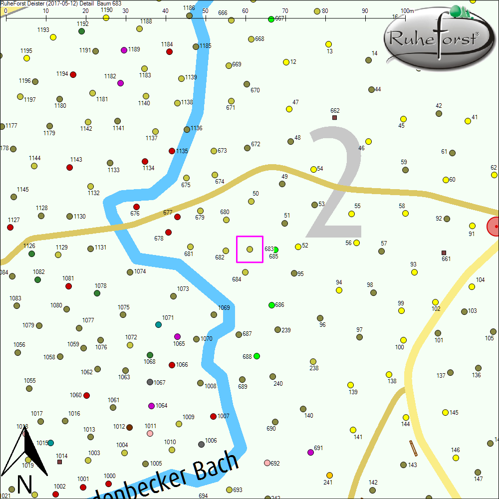 Detailkarte zu Baum 683