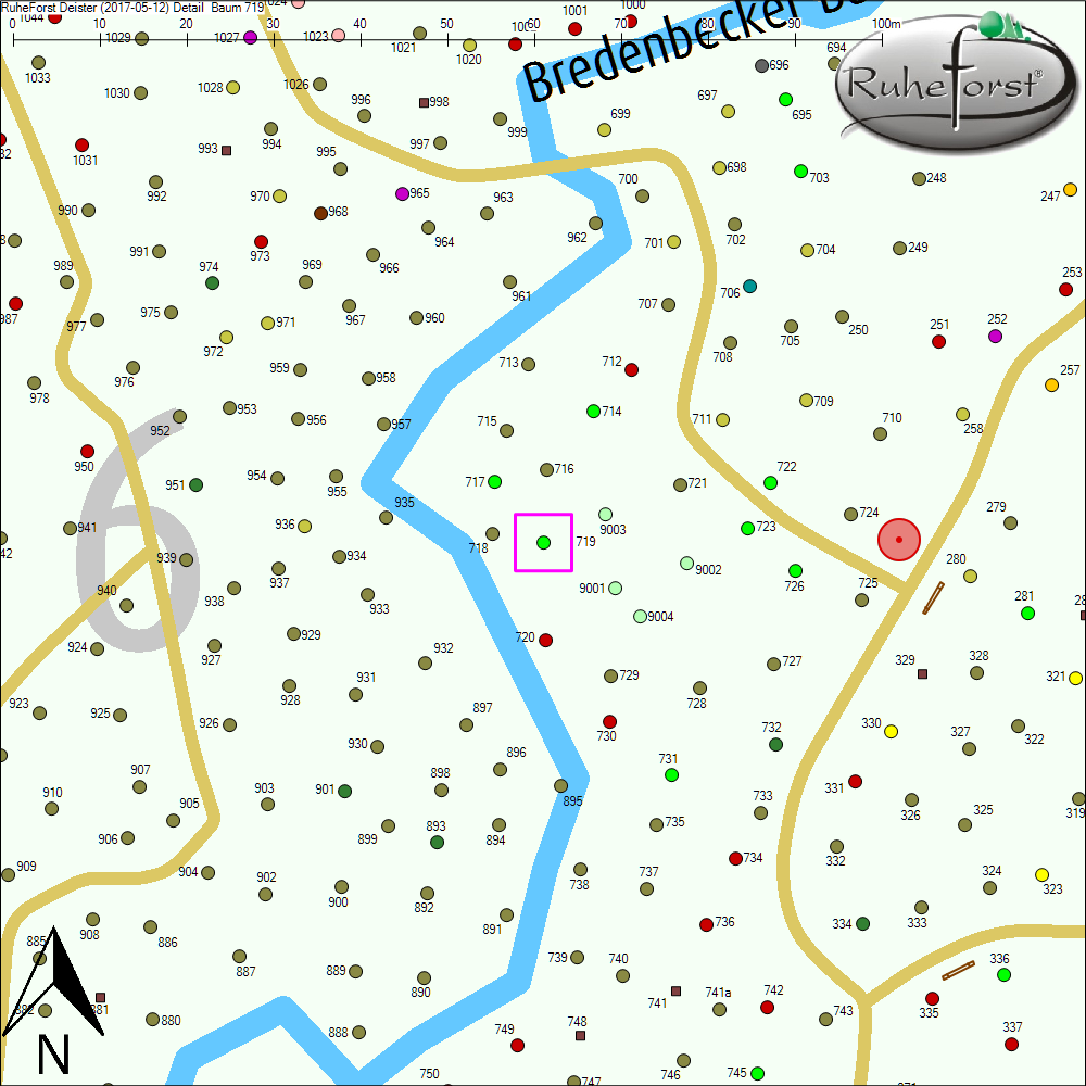 Detailkarte zu Baum 719