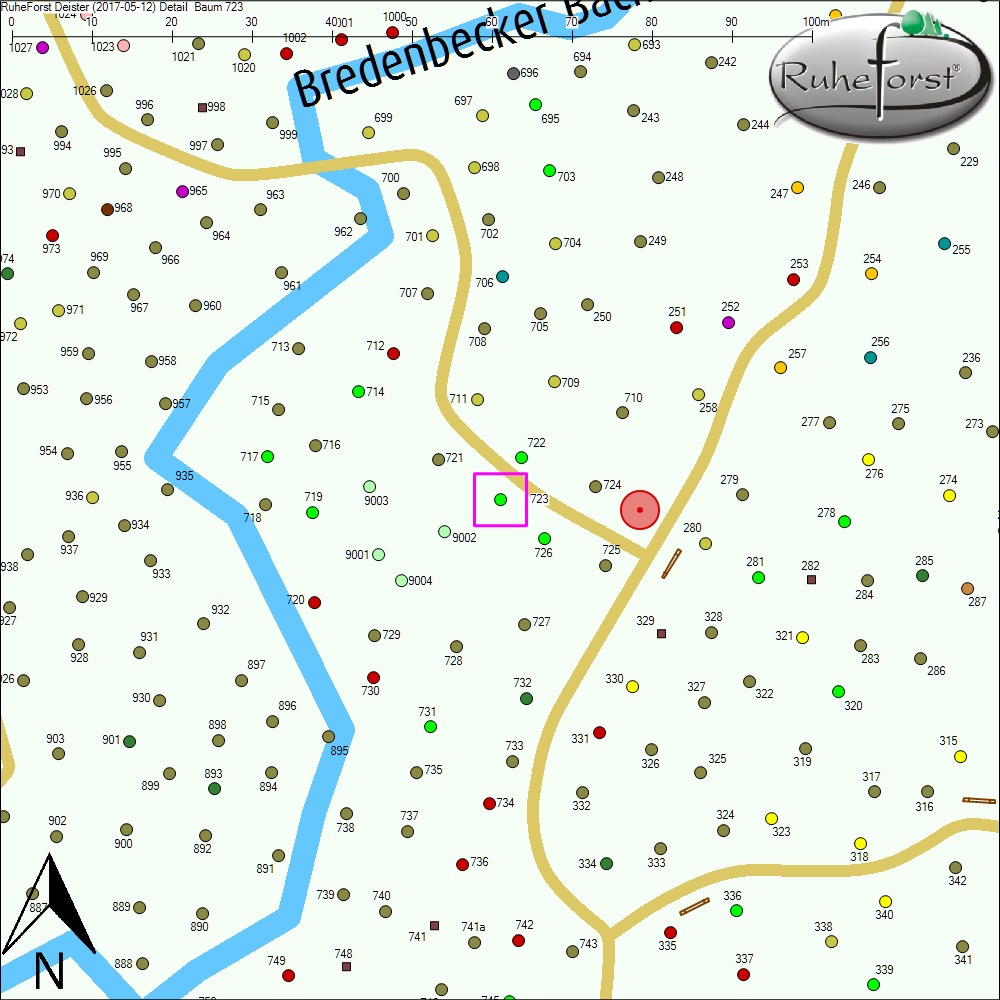 Detailkarte zu Baum 723