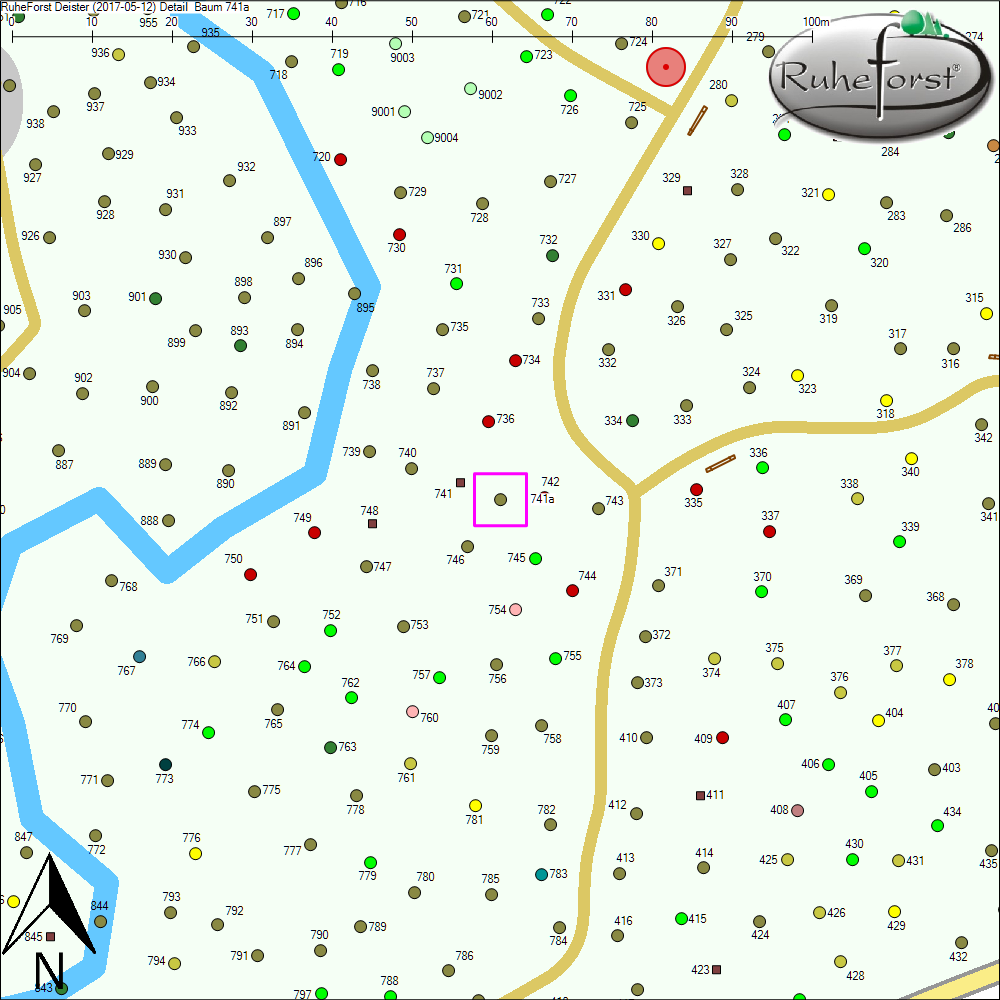 Detailkarte zu Baum 741a