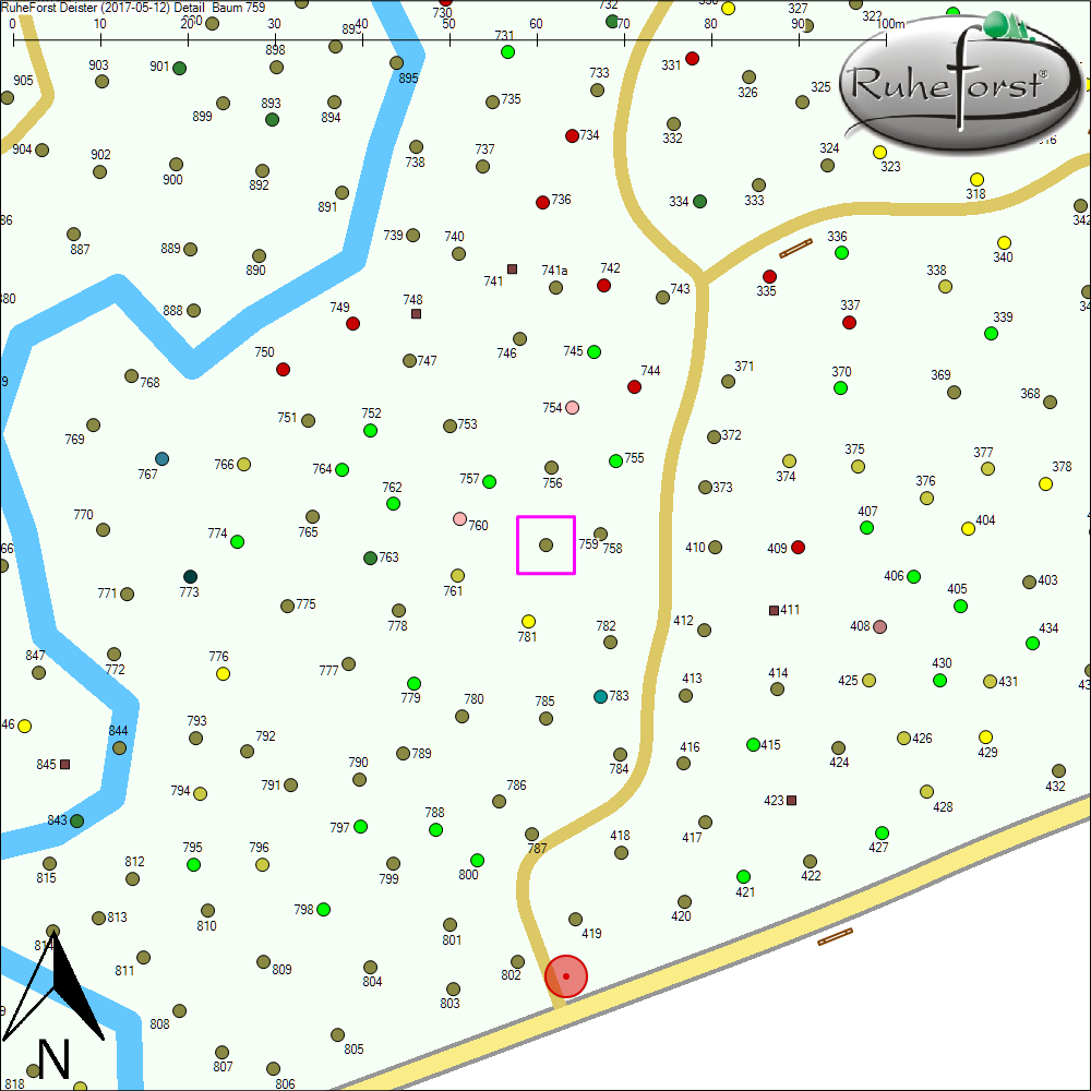 Detailkarte zu Baum 759