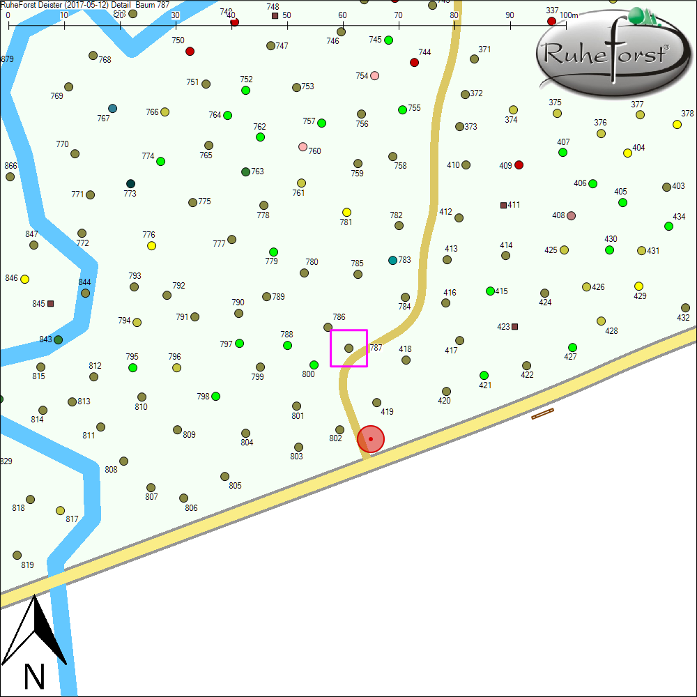 Detailkarte zu Baum 787
