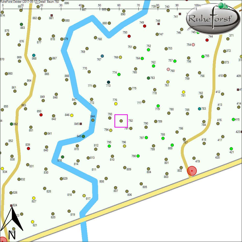 Detailkarte zu Baum 792