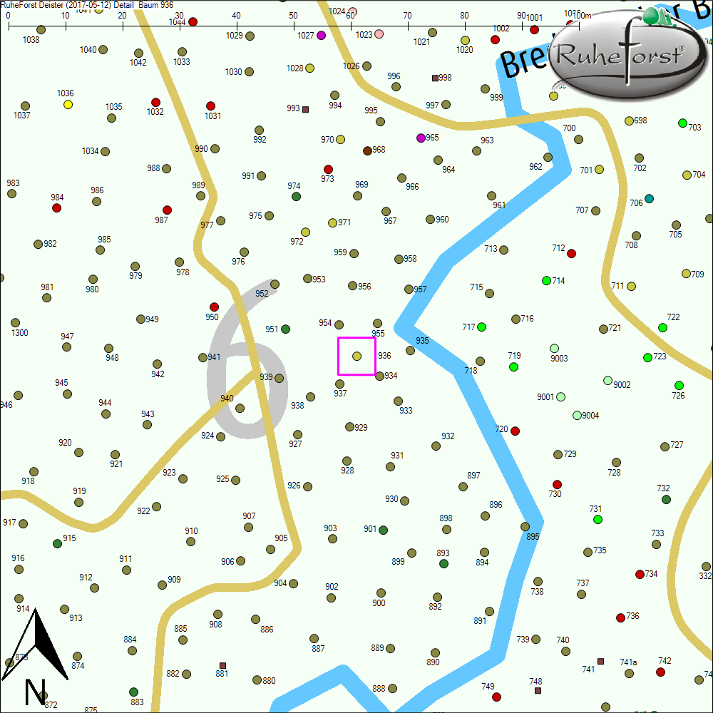 Detailkarte zu Baum 936