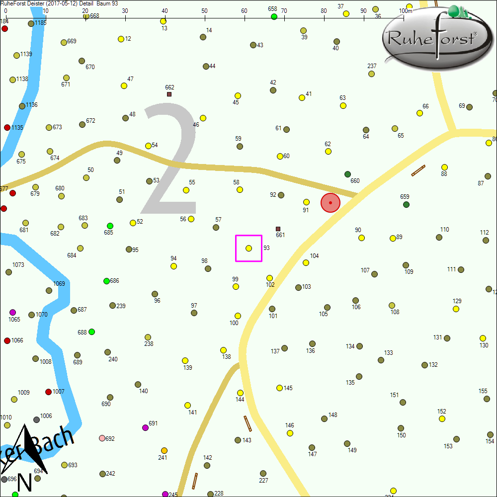 Detailkarte zu Baum 93