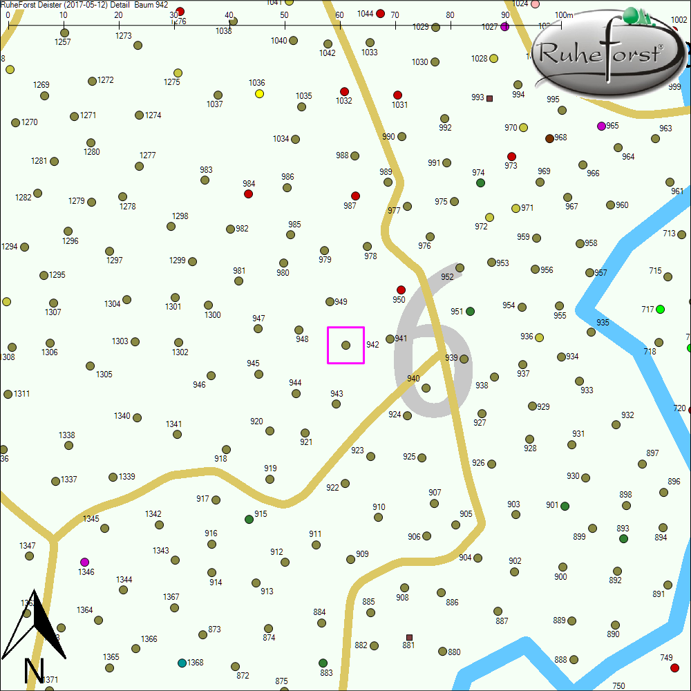 Detailkarte zu Baum 942