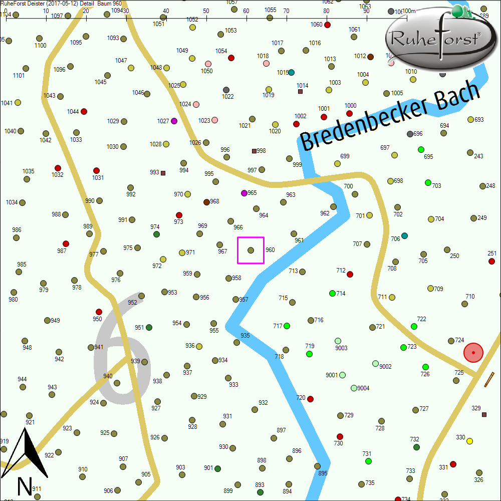 Detailkarte zu Baum 960