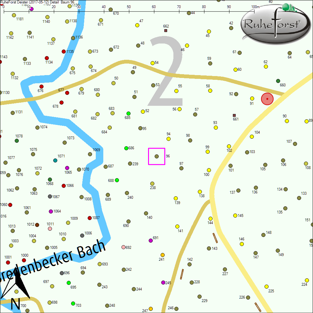 Detailkarte zu Baum 96