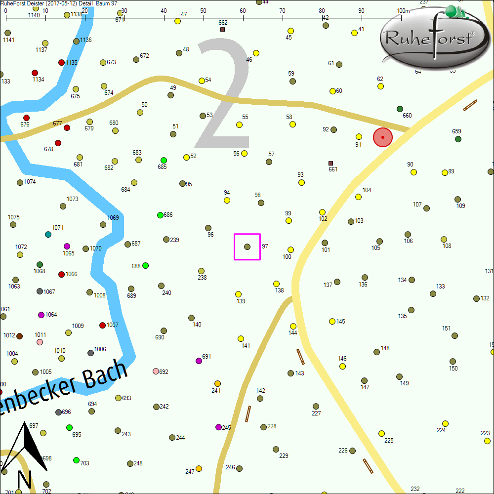 Detailkarte zu Baum 97